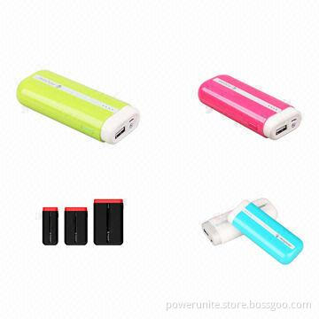 Best Selling Colorful Portable Power Bank with 5,200mAh